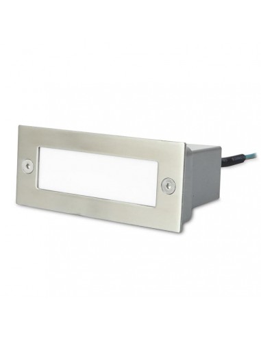 Empotrable exterior STAIR PX-0122-INO 12x LED 1W 150 lm pulido gris, Empotrables exterior