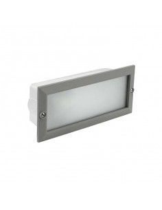 Empotrable exterior HERCULES 05-8961-34-B8 LEDS-C4 1xE27 gris 24x10cm IP44, Iluminación Exterior