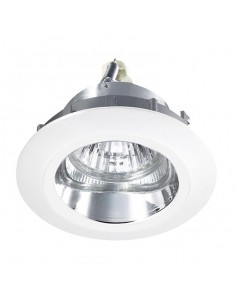 Empotrable de techo LOW TC-1300-BLA 1x GU5.3 blanco mate, Lámparas modernas