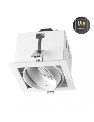 Downlight de techo MULTIDIR DM-0053-14-00 LEDS C4 1 x gu5.3 max 50w blanco, Lámparas modernas