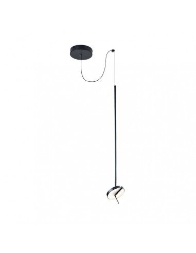 Lámpara de techo INVISIBLE 00-5460-05-05 LEDS C4 48 x led everlight 9w negro mate, Lámparas modernas