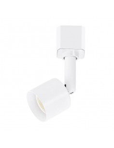 Proyector de techo SPOTY TR TC-1600-BLA 1x GU10 blanco mate, Proyectores interior