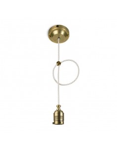 Colgante VINTAGE 71-4820-50-50 Leds c4 led 8.4w 850 lm patiné, Lámparas clásicas