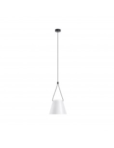 Lámpara colgante moderna ATTIC 00-7389-05-14 Leds c4 1xE27 blanco mate negro mate, Lámparas modernas