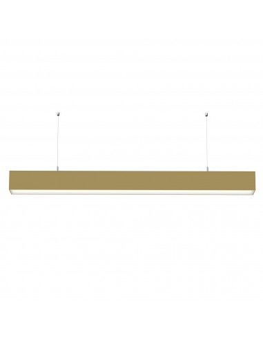 Lamparas luz lineal INFINITE PRO 00-7505-DL-00 Leds c4 led 25.6w 4080 lm oro pintado, Lámparas modernas