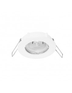 Empotrable techo exterior SOUND PLUS TC-0134-BLA 1x GU10 blanco mate, Lámparas modernas