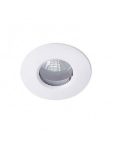 Downlight SPLIT 320-BL LEDS-C4 1xGU-5.3 blanco diam 8cm, Lámparas para baños