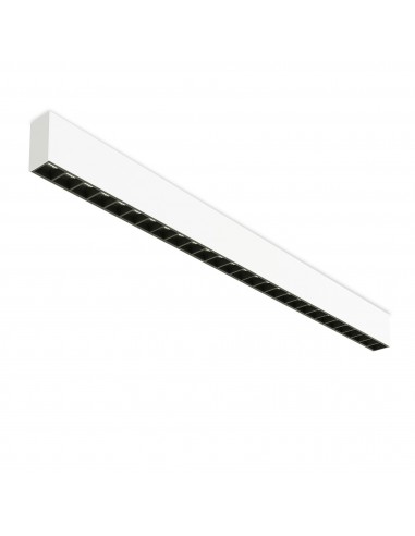 Plafon lineal INFINITE 71-7419-60-DS Leds c4 led 26w 3630 lm negro, Regletas led y fluorescentes