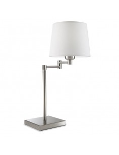 Sobremesa brazo articulado DOVER 174-NS LEDS C4 1 x e27 max 60w niquel satinado, Sobremesas