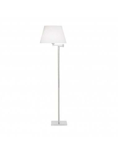 Lampe de pied IP20 Dover E27 nickel...