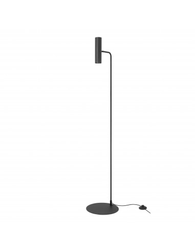 Lampe de pied Ip20 Meds Gu10 8 noir...