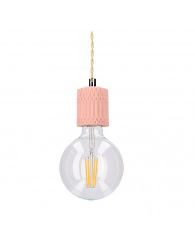 Lampe suspension IP20 Bloom E27 Rosa...