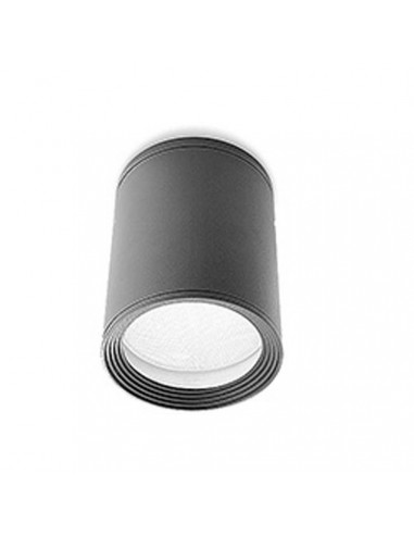 Plafón exterior COSMOS 15-9362-Z5-37 LEDS-C4 1xE27 gris oscuro diam 11cm IP54, Plafones exterior