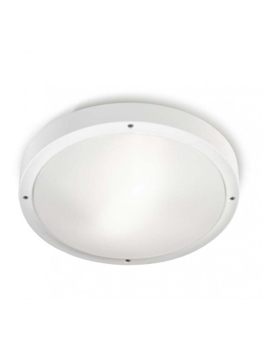 Plafón exterior OPAL 15-9677-14-M1 LEDS-C4 2xE27 blanco diam 30cm IP65, Plafones exterior