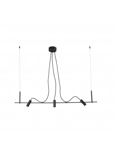 Clap Suspension lineaire noir 3X6W...