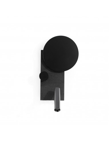 Klee Lampe Applique Gauche noir avec...