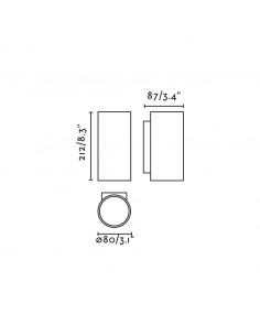 Kov 2L Lampe Applique...