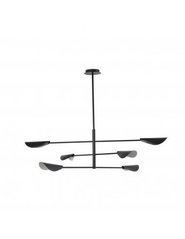 Liggera Lampe Suspension Noir 20079 Faro