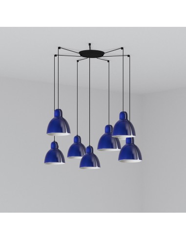 Venice 200 7L Lampe Suspension bleu...