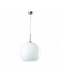 Lámpara colgante moderna FARO MALI 66873 mali blanco 1l e27 diam 400 mm, Lamparas para cocinas
