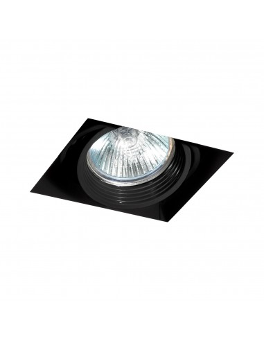 Foco empotrable Falcon 03100402 Faro sin marco 1 x gu10 50w negro, Lámparas modernas