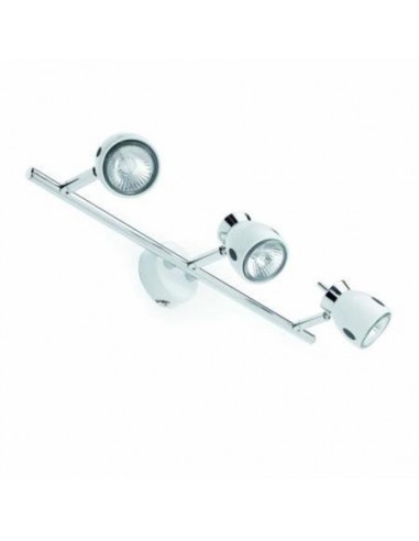 Regleta moderna FARO MIKA 40882 mika blanca 3l gu10 - Focos y regletas, Lámparas modernas