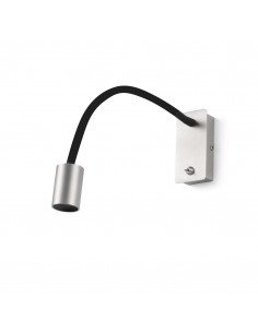 Apliques con lector 41026 LESER FARO niquel satinado 5w 3000k, Lámparas modernas