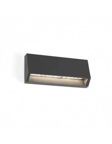 Aplique exterior MUST 70658 FARO gris oscuro led 4w 3000k, Apliques exterior