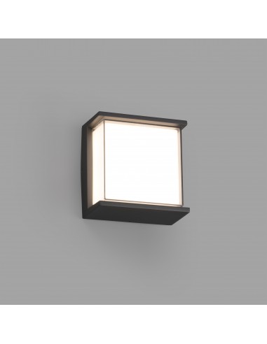 Apliques exterior HIKARI 71274 FARO gris oscuro 10w led 3000k, Apliques exterior