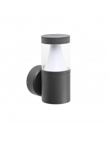 Apliques exterior PLIM 71295 FARO gris oscuro led 10w 3000k, Apliques exterior