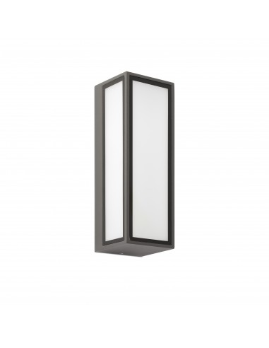 Aplique exterior Pivot 71305 Faro gris oscuro led 10w 3000k, Apliques exterior