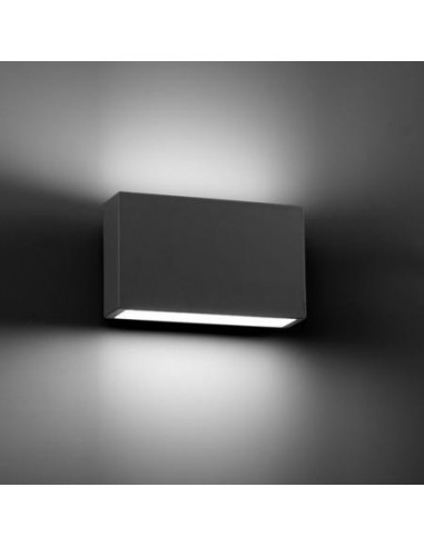 Aplique exterior FARO TANE 72269 tane gris oscuro led 6w 3000k - Apliques exterior, Apliques exterior