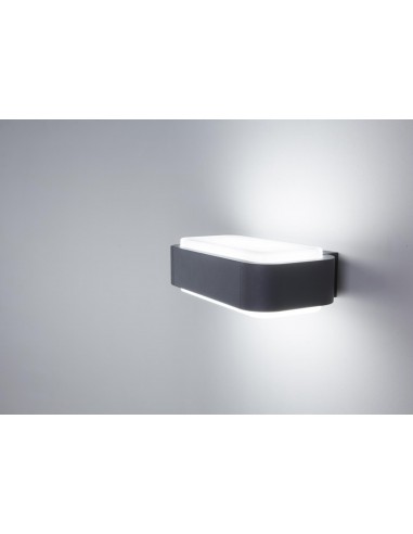 Apliques exterior STICKER 75540 FARO gris oscuro led 13w 3000k, Apliques exterior