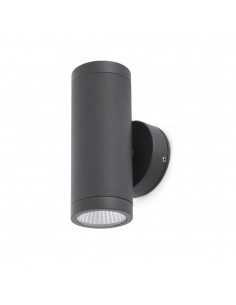 Aplique exterior FARO COBO 70404 aluminio led 12w 4000k IP65, Apliques exterior