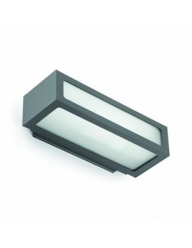 Aplique exterior FARO NATRON 70887 natron 1l e27 ip54 gris oscuro - Apliques exterior, Apliques exterior