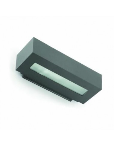 Aplique exterior FARO WEST 70899 west-2 e27 ip54 gris oscuro - Apliques exterior, Apliques exterior