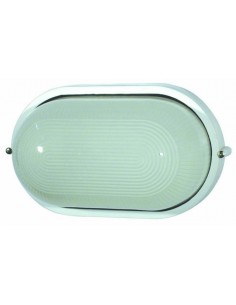 Aplique exterior FARO DERBY 72000 derby-p fundicion blanco 1l e27 - Apliques exterior, Apliques exterior