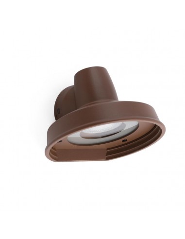 Apliques exterior 71194 BRONX FARO marron 1xgu10 max 8w, Apliques exterior