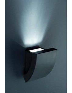 Aplique exterior-Bañador de pared FARO PROA 74400 proa gris oscuro 1l gu10, Apliques exterior