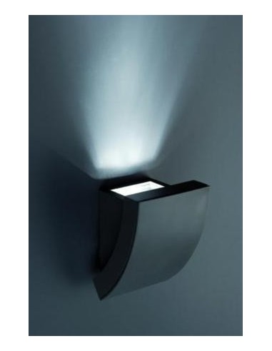 Aplique exterior-Bañador de pared FARO PROA 74400 proa gris oscuro 1l gu10, Apliques exterior