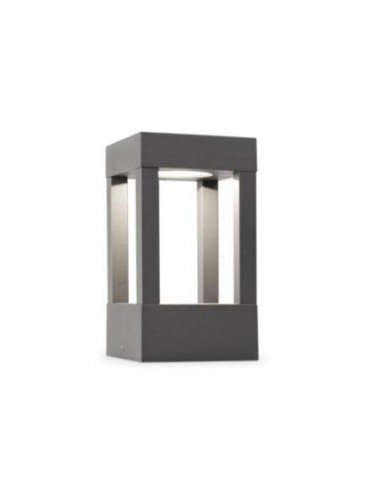 Baliza exterior FARO AGRA 70755 agra gris oscuro led 5w h.20 cms - Balizas exterior, Balizas exterior