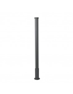Balizas exterior GROP 75601 FARO gris oscuro led 18w 3000k altura 125cm, Balizas exterior