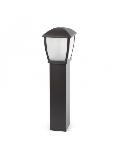 Baliza exterior FARO WILMA 75003 wilma poste h80cms 1l e27 gris oscuro, Balizas exterior