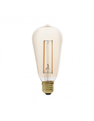 Bombilla led FARO AMBAR 17428 pebetero filamento E27 4w 2200k 350 Lm, Bombillas filamento y decorativas