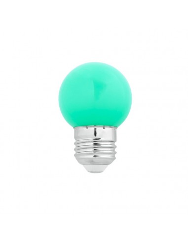 Bombillas led G45 LED 17473 FARO e27 1w verde, Bombillas filamento y decorativas