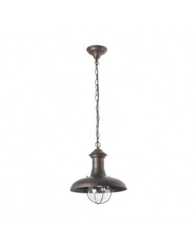 Lámpara colgante exterior FARO ESTORIL 71143 estoril -g marron oxido 1l e27, Colgantes exterior