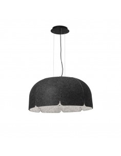 Lámparas de techo 20101 MUTE FARO gris oscuro/claro 36w 3000k, Lámparas modernas