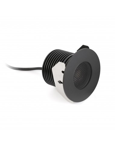 Empotrable de suelo exterior Grund 70732 Faro negro anodizado 13w 350 ma led 36° 3000k, Empotrables exterior