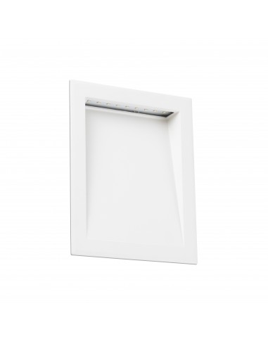 Empotrable de pared exterior Soun-1 70901 Faro blanco led 8w 3000k, Empotrables exterior