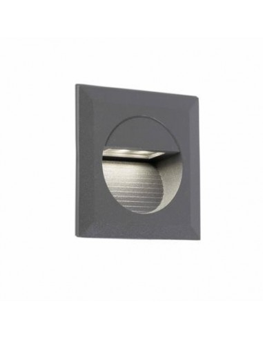 Empotrable exterior FARO MINI CARTER 70402 mini carter gris oscuro led 4000k, Empotrables exterior